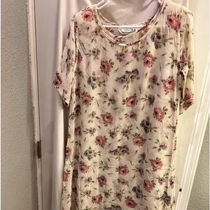 3 for $15 Must bundle / Floral White georgette long dress